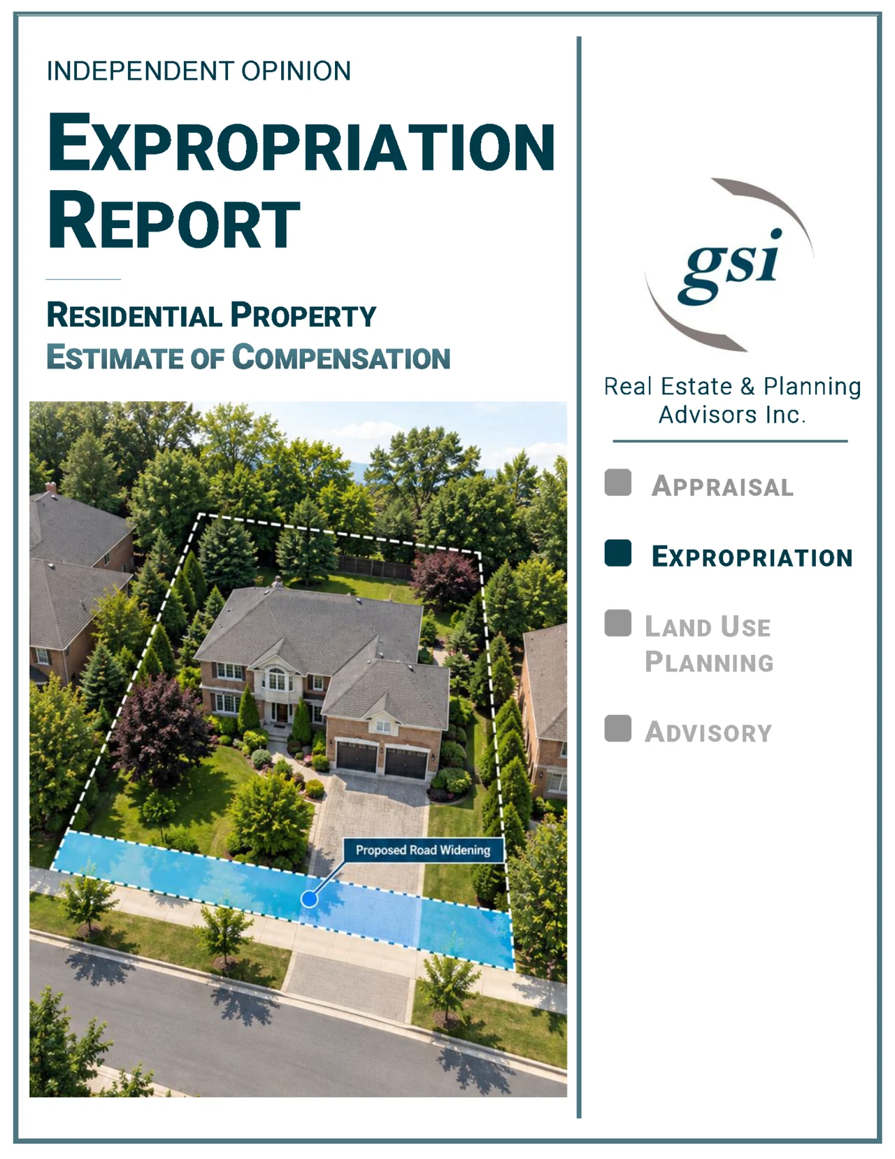 Expropriation — Residential Property report cover